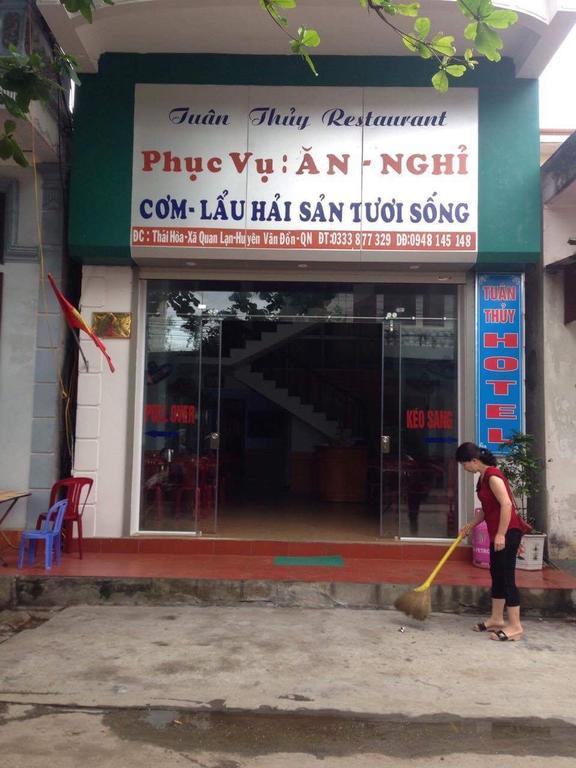 Tuan Thuy Hotel Dao Quan Lan Exteriör bild